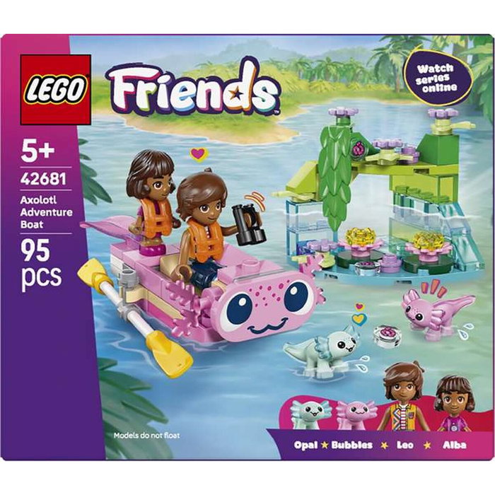 Lego Friends Aventuras en el Barco-Ajolote 42681