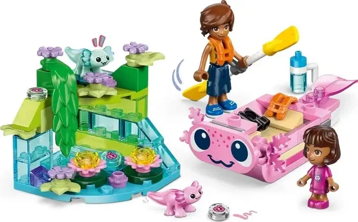 Lego Friends Aventuras en el Barco-Ajolote 42681