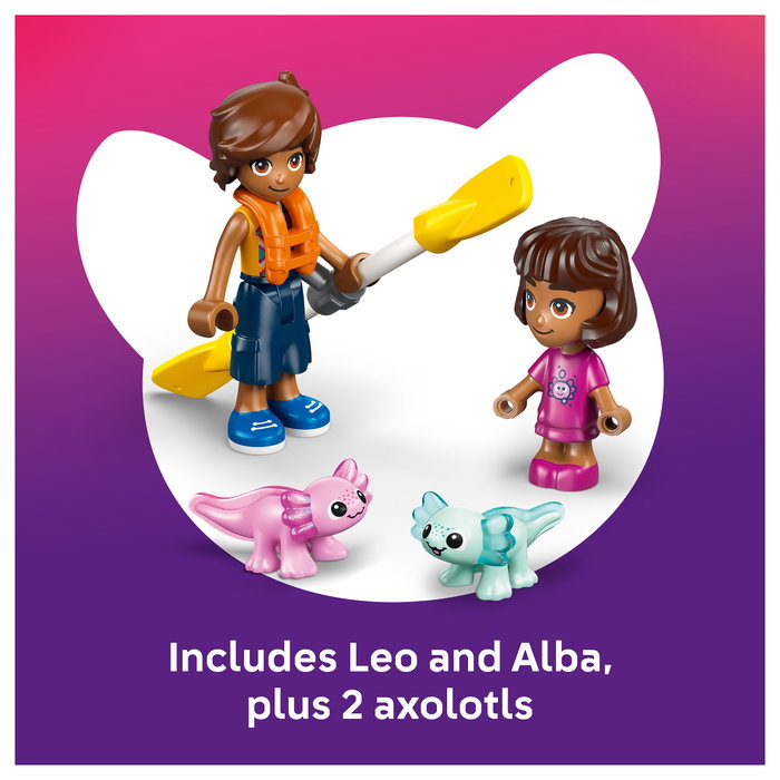 Lego Friends Aventuras en el Barco-Ajolote 42681