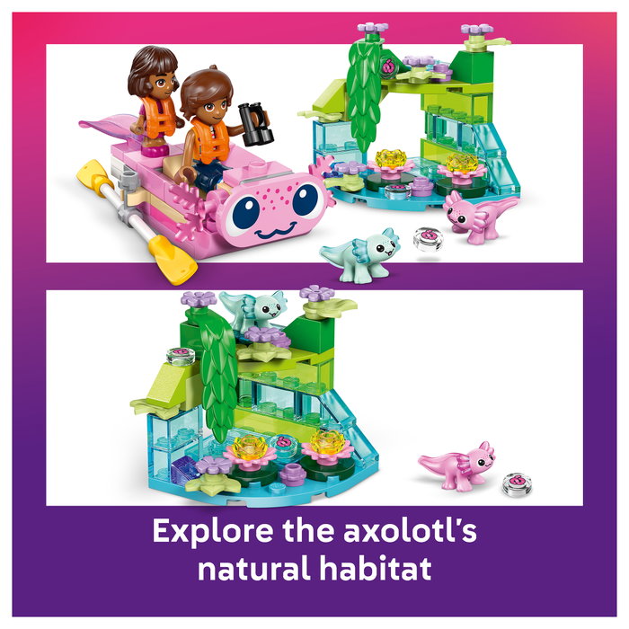 Lego Friends Aventuras en el Barco-Ajolote 42681