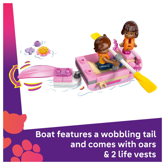Lego Friends Aventuras en el Barco-Ajolote 42681