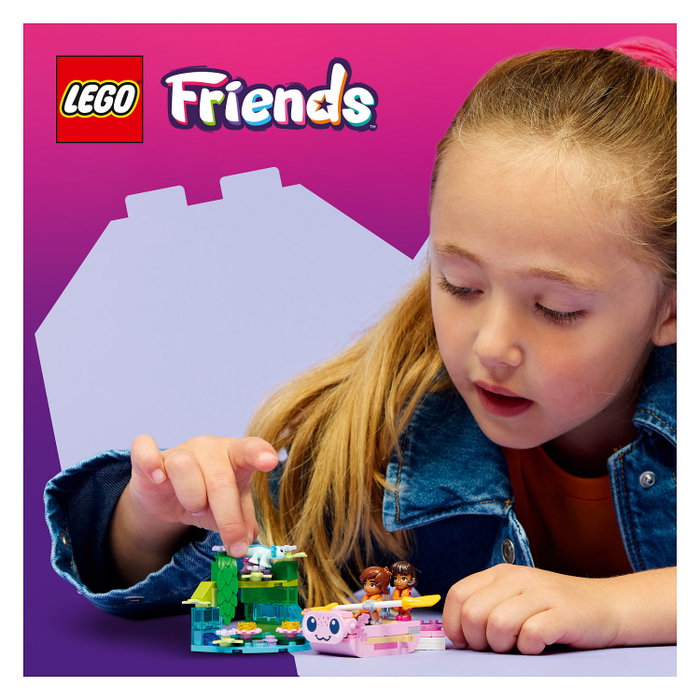Lego Friends Aventuras en el Barco-Ajolote 42681