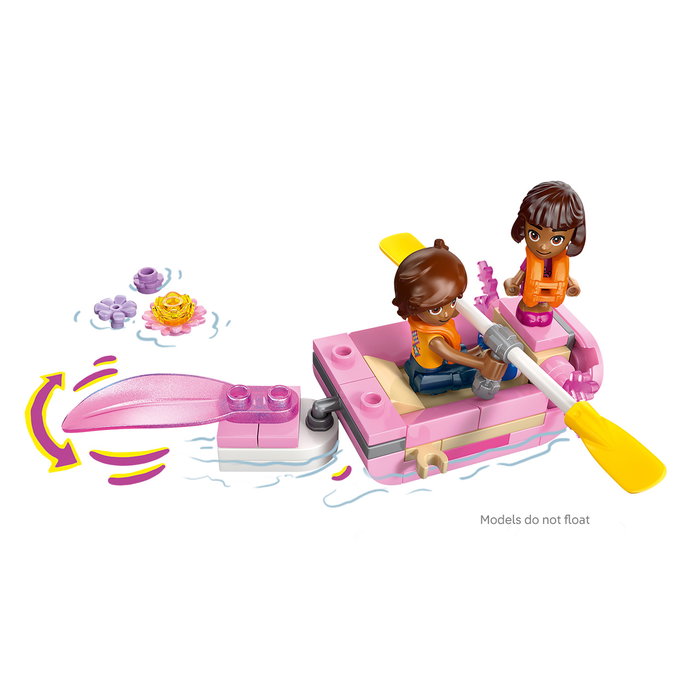 Lego Friends Aventuras en el Barco-Ajolote 42681