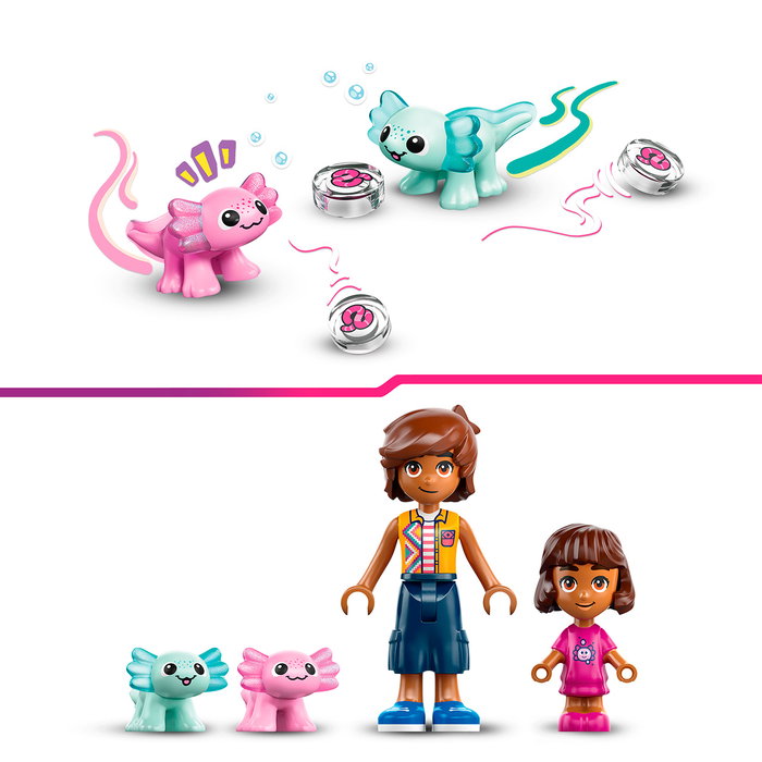 Lego Friends Aventuras en el Barco-Ajolote 42681