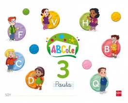 SM, Cuaderno 3 Lectoescritura Abcole 5 Años (Pauta) - SM