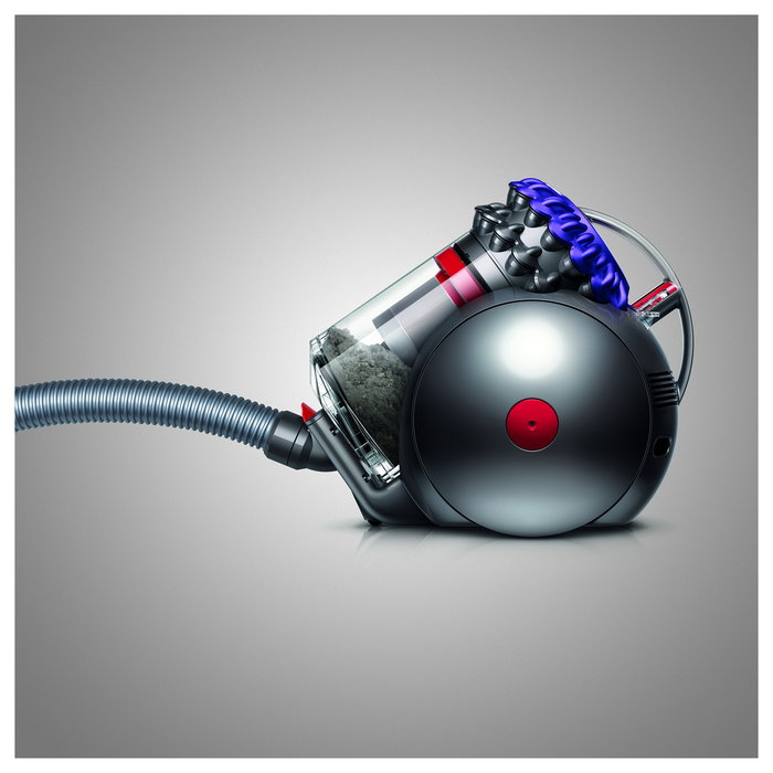 Dyson Big Ball Parquet 2 Aspiradora Cilíndrica 600W 1.5L Sin Bolsa para Suelo Duro y Alfombra - Plata/Violeta