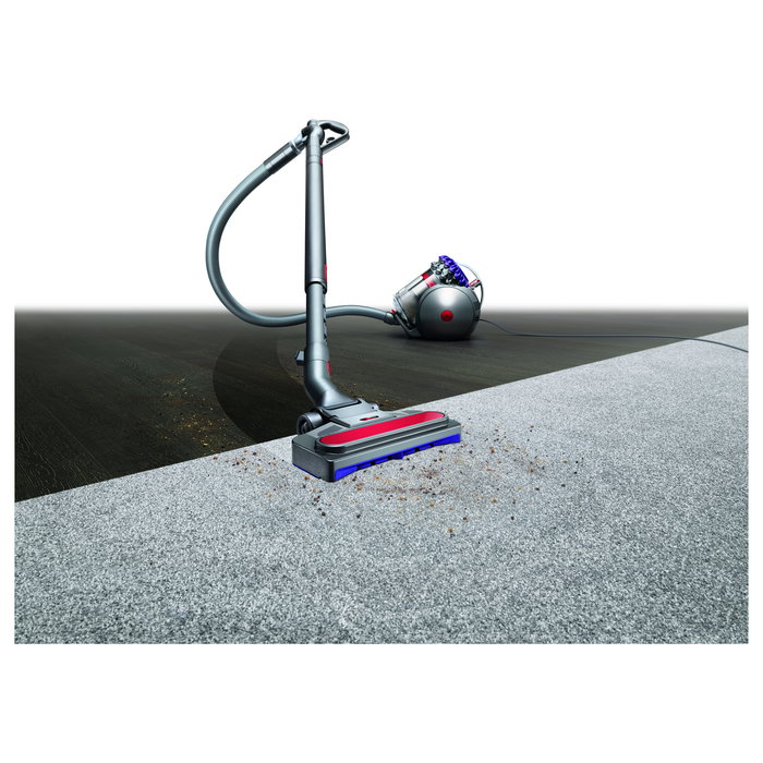 Dyson Big Ball Parquet 2 Aspiradora Cilíndrica 600W 1.5L Sin Bolsa para Suelo Duro y Alfombra - Plata/Violeta