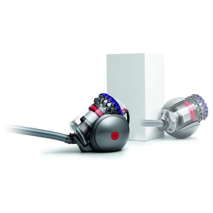 Dyson Big Ball Parquet 2 Aspiradora Cilíndrica 600W 1.5L Sin Bolsa para Suelo Duro y Alfombra - Plata/Violeta