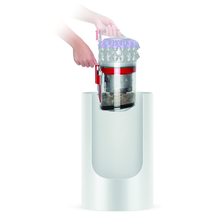 Dyson Big Ball Parquet 2 Aspiradora Cilíndrica 600W 1.5L Sin Bolsa para Suelo Duro y Alfombra - Plata/Violeta