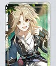 MiHoYo Honkai: Star Rail Adorno acrílico con purpurina River Flow In Spring 9 cm