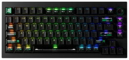 Keychron L5W-W1 Lemokey Magnetic Cyber Teclado Mecánico Gaming Inalámbrico 81 Teclas RGB Negro Layout Polaco