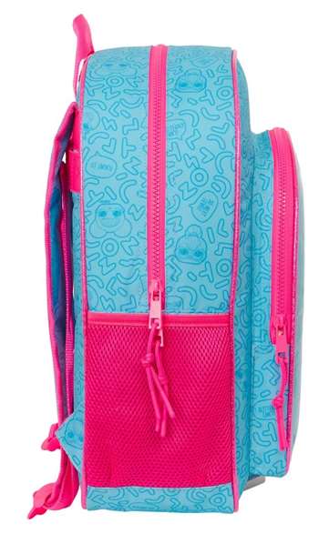 Mochila Escolar LOL Surprise! Divas Azul 32 X 38 X 12 cm