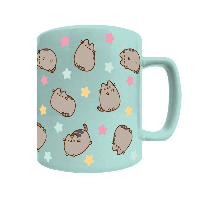 Pyramid Taza funda de peluche Pusheen 440ml Cerámica con funda de Nylon