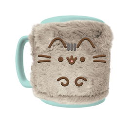 Pyramid Taza funda de peluche Pusheen 440ml Cerámica con funda de Nylon