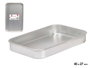 KINVARA Bandeja de Aluminio 45x27cm Plata (Pack de 6)aduatón