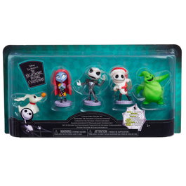 JUST PLAY Blister 5 Figuras Disney Pesadilla Antes de Navidad