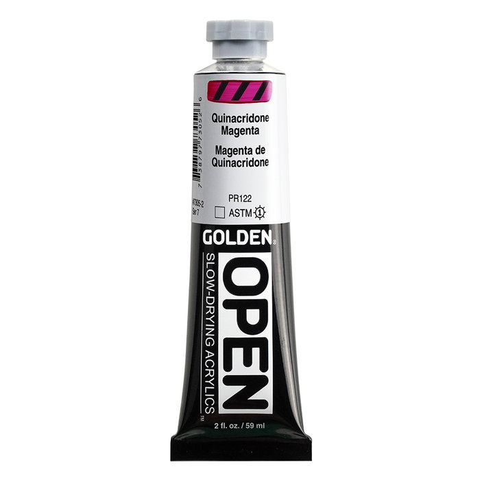 Golden OPEN Colores Acrílicos Quin Magenta 59 ml Golden OPEN Colores Acrílicos Quin Magenta 59 ml