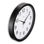 Hama Reloj de Pared Aruba Negro y Blanco 40 cm