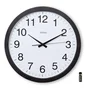 Hama Reloj de Pared Aruba Negro y Blanco 40 cm