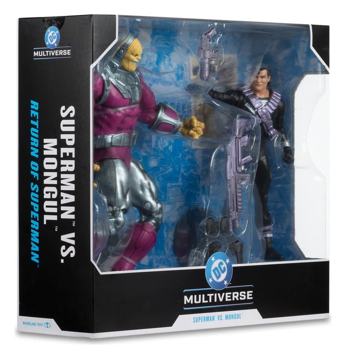 DC Multiverse Figura Megafig Pack de 2 Mongul vs Superman (Return of Superman) 25 cm DC Multiverse Figura Megafig Pack de 2 Mongul vs Superman (Return of Superman) 25 cm