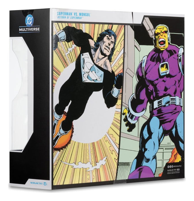 DC Multiverse Figura Megafig Pack de 2 Mongul vs Superman (Return of Superman) 25 cm DC Multiverse Figura Megafig Pack de 2 Mongul vs Superman (Return of Superman) 25 cm