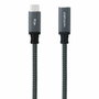 Nanocable Cable Prolongador USB-C 3.2 Gen2x2 20Gbps 100W 1m Negro