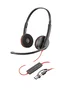 HP Poly Blackwire 3220 Auriculares Diadema con Cable USB-C + Adaptador USB-C/A, Estéreo, Micrófono con Cancelación de Ruido, Negro, para Oficina y Centro de Llamadas