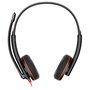 HP Poly Blackwire 3220 Auriculares Estéreo USB-C con Adaptador USB-A