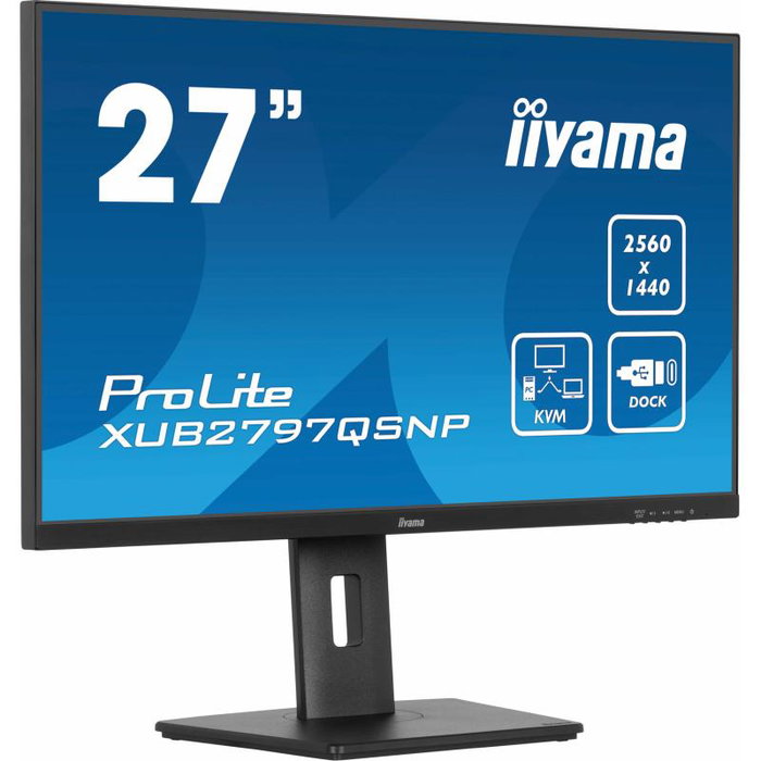 Iiyama Monitor ProLite XUB2797QSNP-B1 27" QHD IPS 75Hz - XUB2797QSNP-B1