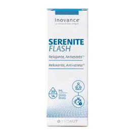 INOVANCE Serenite Flash Spray 20ml - Complemento alimenticio para el sistema nervioso y nerviosismo con espino blanco y Vitamina B6