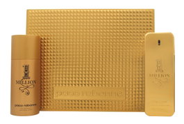 Paco Rabanne 1 Million Set de Regalo 100ml EDT + 150ml Desodorante en Vaporizador