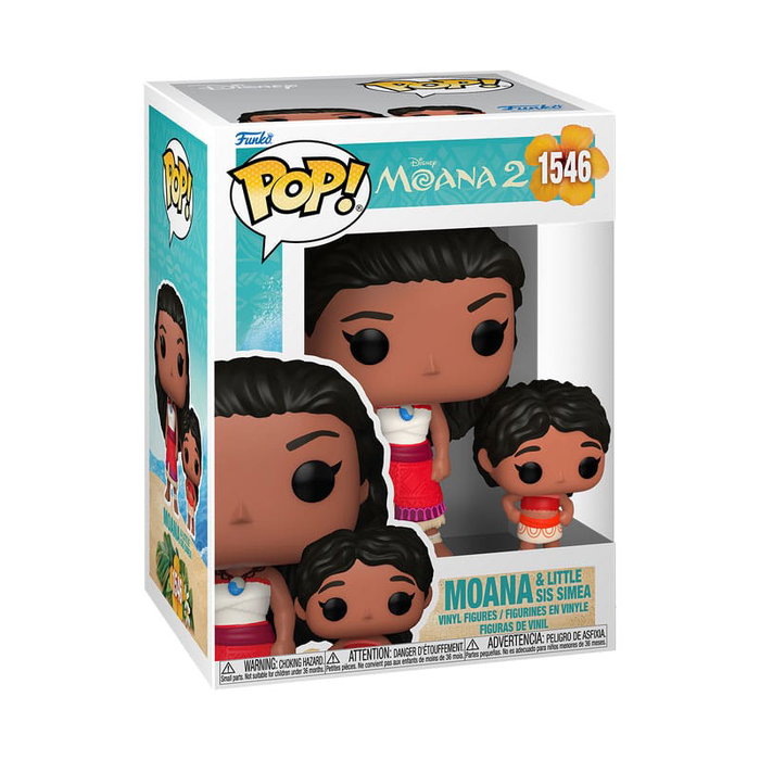 Moana 2 Figura POP! & Buddy Vinyl Moana & Little Sis 9 cm