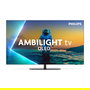 Philips 42OLED810/12 - Televisor OLED 42" 4K UHD 3840x2160, 144Hz, HDR10+, Dolby Vision, Google TV, Ambilight, HDMI 2.1, Color Negro