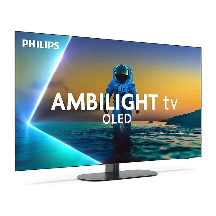 Philips 42OLED810/12 - Televisor OLED 42" 4K UHD 3840x2160, 144Hz, HDR10+, Dolby Vision, Google TV, Ambilight, HDMI 2.1, Color Negro