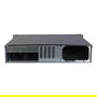 Inter-Tech 2U-2098-SK Servidor Rack 19 Pulgadas Negro Acero micro ATX Mini-ITX