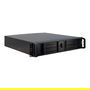 Inter-Tech 2U-2098-SK Servidor Rack 19 Pulgadas Negro Acero micro ATX Mini-ITX