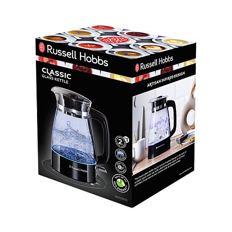 Russell Hobbs Classic 26080-70 Hervidor Eléctrico 1,7L Negro Russell Hobbs Classic 26080-70 Hervidor Eléctrico 1,7L Negro