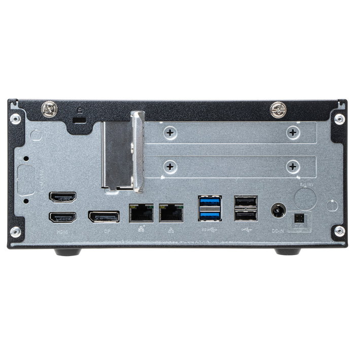 Shuttle Barebone XH610G2 Carcasa PC Slim, Chipset Intel H610, Socket LGA 1700, DDR5-SDRAM, PCIe, SATA III, Windows 11 Compatible, Negro