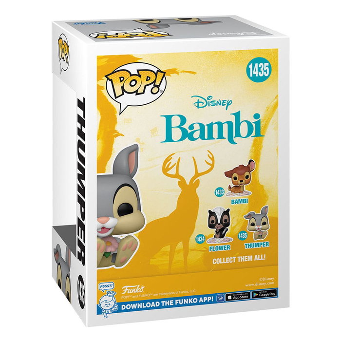 Funko Pop! Disney Bambi Thumper Figura de Vinilo