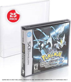 Evoretro Pack de 25 Protectores PET para Nintendo 2DS y 3DS