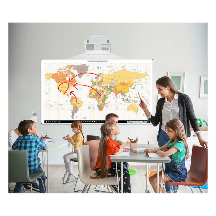 Epson EB-1485Fi Proyector 3LCD Ultra Corta Distancia Full HD 5000 Lumen, relación 0.27:1-0.37:1, incluye Unidad Táctil con Dedo Epson EB-1485Fi Proyector 3LCD Ultra Corta Distancia Full HD 5000 Lumen, relación 0.27:1-0.37:1, incluye Unidad Táctil con Dedo