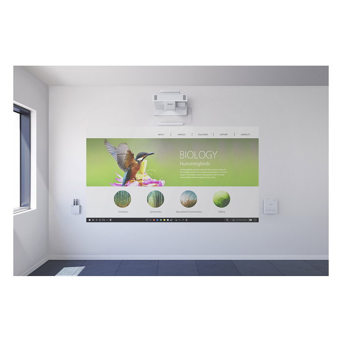 Epson EB-1485Fi Proyector 3LCD Ultra Corta Distancia Full HD 5000 Lumen, relación 0.27:1-0.37:1, incluye Unidad Táctil con Dedo Epson EB-1485Fi Proyector 3LCD Ultra Corta Distancia Full HD 5000 Lumen, relación 0.27:1-0.37:1, incluye Unidad Táctil con Dedo