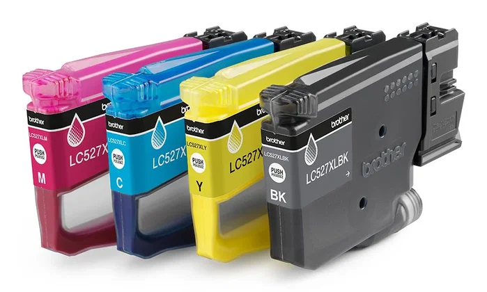 Brother LC527XLVAL Multipack de Cartuchos de Tinta Alto Rendimiento (XL) - 4 Colores