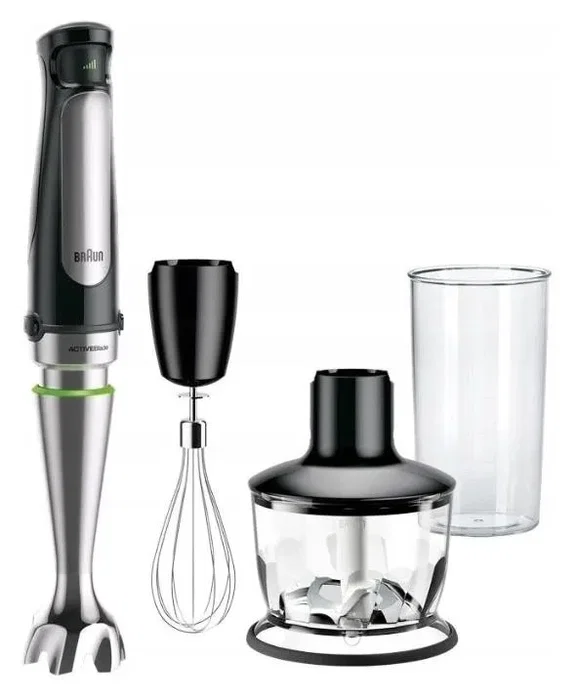 Braun MQ 7035X Stabmixer, negro/acero satinado Braun MQ 7035X Stabmixer, negro/acero satinado
