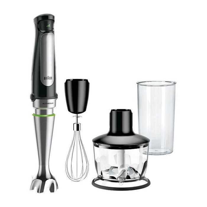 Braun MQ 7035X Batidora de Inmersión 1000W Negro Acero Inoxidable Braun MQ 7035X Batidora de Inmersión 1000W Negro Acero Inoxidable
