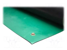 COBA EUROPE Manta de mesa ESD verde 1,2m x 0,6m