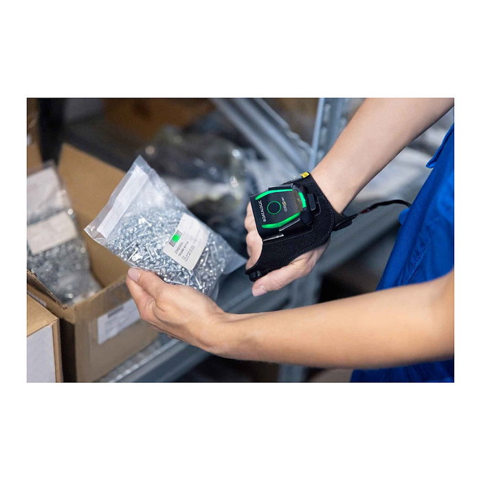 Datalogic CODISCAN Lector de Códigos de Barras Bluetooth Wearable Inalámbrico y Cableado 1D/2D IP54 Negro