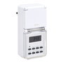 Simon Programador Digital Semanal AF711201 para Exterior IP44, 3600 W, 16 A, 230 V, Automatización Eléctrica