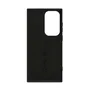 Celly Funda CROMO para Samsung Galaxy S23 Ultra 5G - Negra - Material TPU y microfibra - Resistente a golpes y rayones