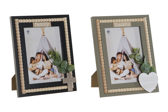 DKD Home Decor Marco Foto 13x18 Verde Negro Surtido Cristal MDF 24 x 19 cm DKD Home Decor Marco Foto 13x18 Verde Negro Surtido Cristal MDF 24 x 19 cm
